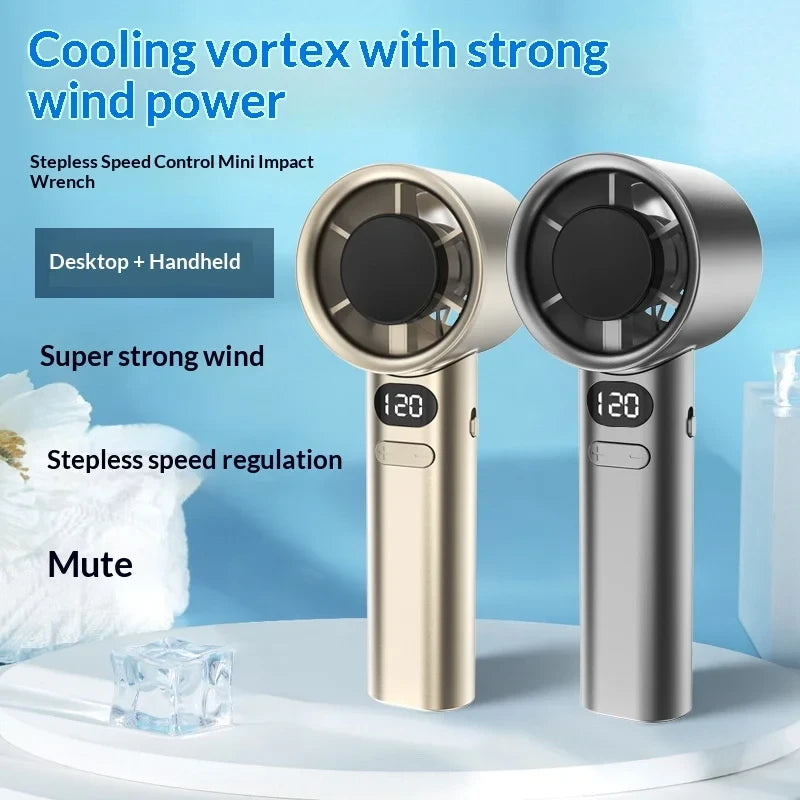 HOMEFISH Portable Cooling Handheld Fan