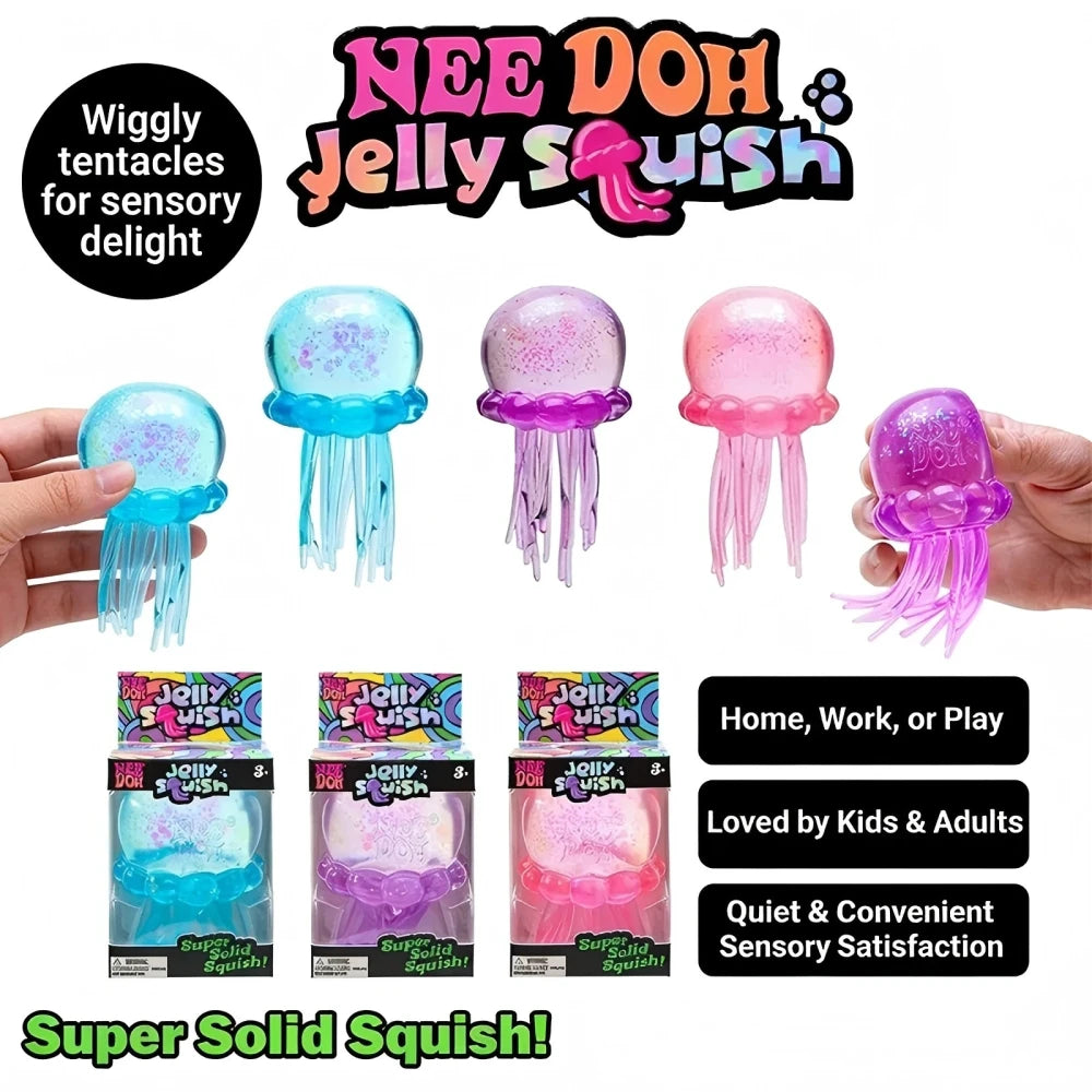 Jellyfish and Cube Sensory Fidget Toys